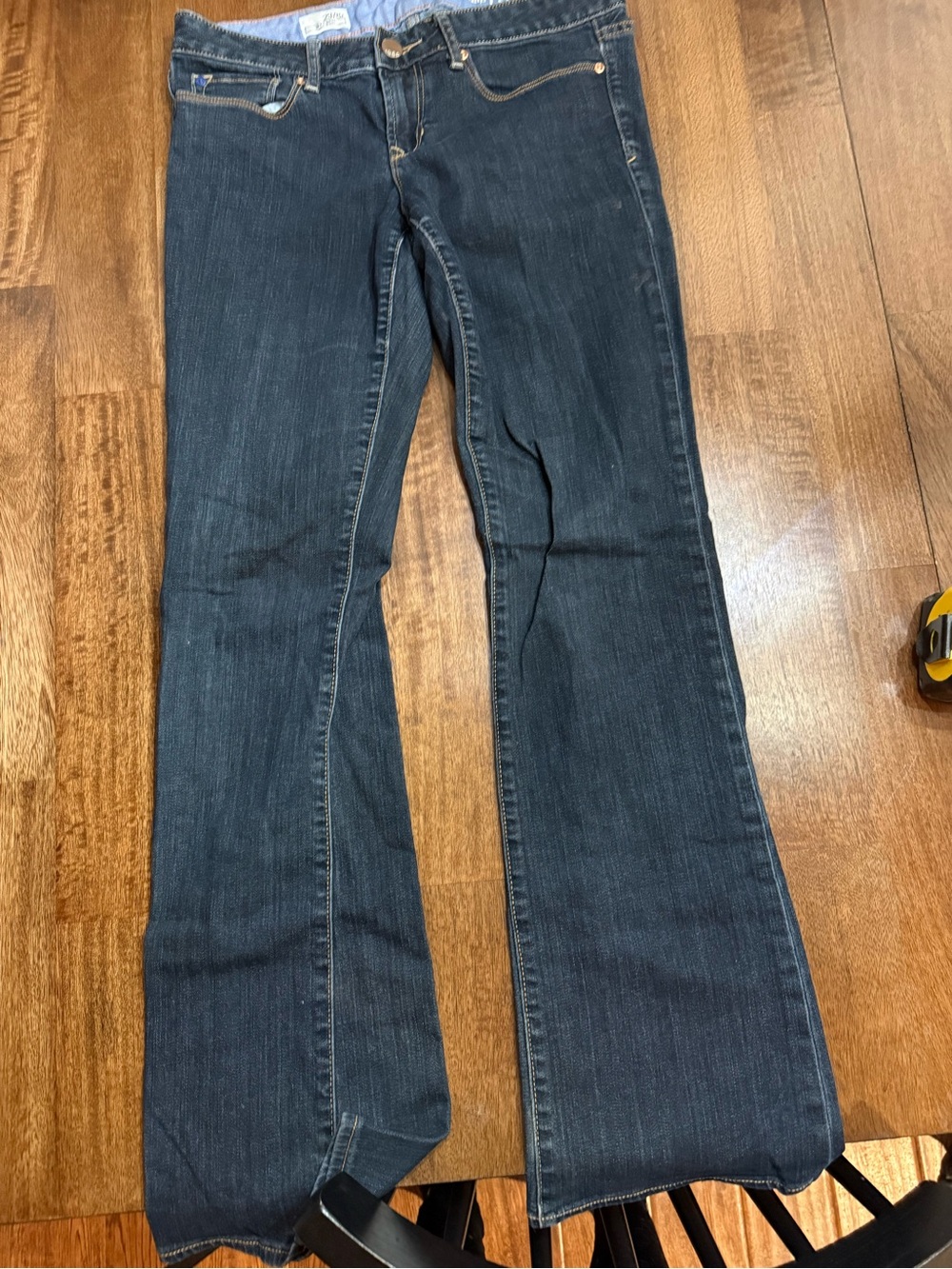 Women's Dark Indigo Flare Jeans - Classic Flared Leg